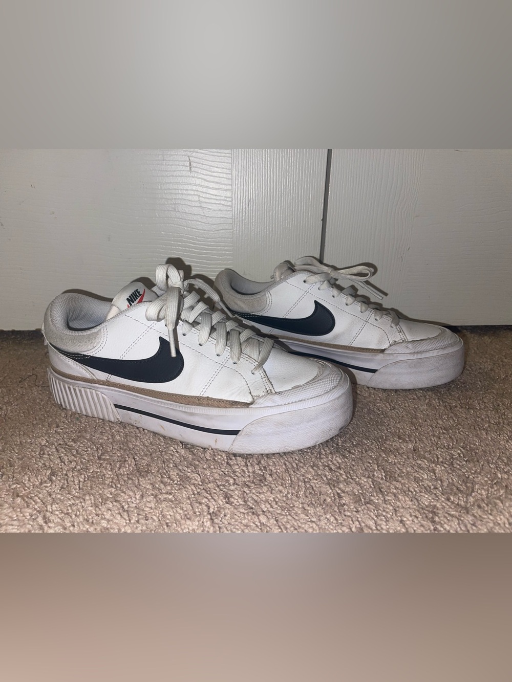 Nike Court Legacy Lift in White